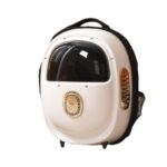Blowing System Pet Backpack Half Window Constant Temperature Heating Portable Cat Backpack Astronaut Bag - Image 4