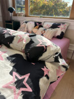 Five Pointed Star Minimalist Four Piece Bed Set Made Of Pure Cotton - Image 7