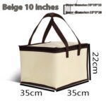 6-inch 8-inch 10-inch 12-inch Heightened Aluminum Foil Cake Insulation Bag Seafood Steak Takeaway Insulated Bag - Image 7