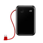 Small Square With Line Digital Display 3A Mobile Power Type-c Mobile Phone Application - Image 5