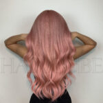 Qi Bangs Big Wave Long Curly Wig - Image 7