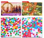 Diamond Embroidery Seaside Beautiful City 5D Diamond Painting - Image 2