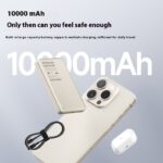 Ultra-thin Transparent Magnetic Mobile Phone 15W Portable Wireless Power Bank - Image 2