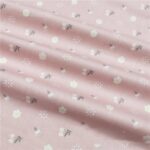 Cotton Cartoon Green Deer Squirrel Fabric - Image 3