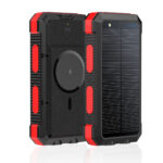 Solar Magnetic Wireless Charger Power Bank 20000 MA Outdoor Lighting Waterproof - Image 10