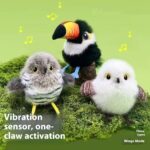 Gravity Flutter Small Fat Cat Self-Hi Relieving Stuffy Toy Simulation Bird