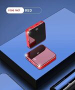 Mini Power Bank Large Capacity Double Face Mirror Thin And Compact - Image 3
