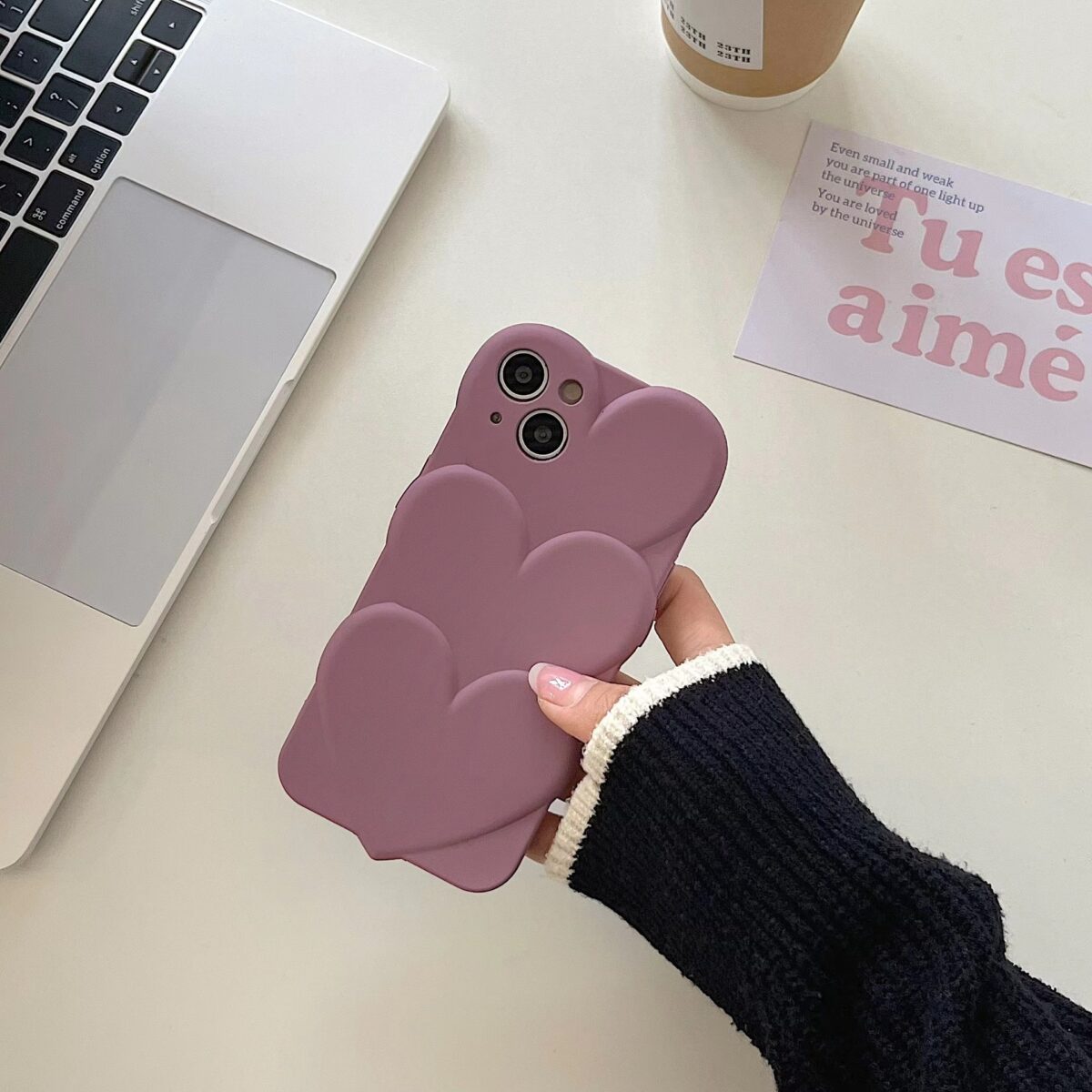 Skin Sense Folding Love  Phone Case Protective Cover - Image 7