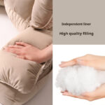Tatami Bed Head Soft Bag Big Backrest Neck And Waist Support Sofa Pillow - Image 3