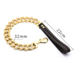 Bully Dog Titanium Steel Stainless Steel Pet Dog Chain Casting Thick Dog Leash - Image 5