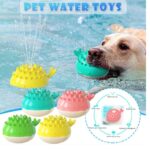 Pets Supplies Factory Amazon Hot Summer Electric Water Floating Swimming Bathing Water Spray Dog Toy - Image 2