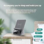Creative Clock Wireless Charging Bluetooth Speaker - Image 3