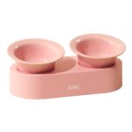 Cat Dog Ceramic Double Bowl - Image 2