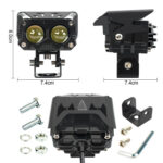 Motorcycle Light Two-color Lens Headlight - Image 4