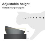 Easy To Clean Stainless Steel Cat Bowl Dog Food And Water Bowls With Stand Metal Cats Dogs Double Single Pet Feeding Feeder Bowl - Image 8