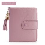 Korean Style Large Capacity Tassel Snap Solid Color Multiple Card Slots Driving License Protective Cover - Image 6