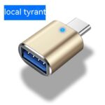 Type-c To Usb30 USB With Indicator Light Mobile Phone Mouse Keyboard Sound Card Car Charger OTG Adapter - Image 6
