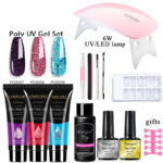 Nail Extension Gel Set Crystal UV Phototherapy - Image 2