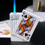 Poker Gas Lighters Poker Lighter Creative Gift Lighter Poker Lighter