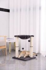 Integrated Cat Scratching Pillar Toy With Nest - Image 9