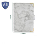 Removable Notepad With Marble Pattern - Image 4