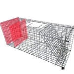 Fully Automatic Cat-trap Cage Foldable Pedal Galvanized Cat Cage Love Rescue Cage - Image 9
