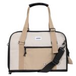 Outdoor Portable One-shoulder Crossbody Breathable Light Canvas Cat Bag Pet Bag - Image 5