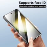 Magnetic King Phone Case Glossy Metal Magnetic HD Peep-proof Buckle Mirror Drop-resistant - Image 4