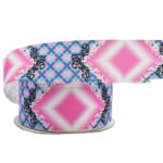 Digital Printing Ribbon Bow Handmade Webbing Satin Gradient Plaid - Image 8