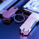 A USB Drive With A Large Capacity Is Expanded On A Virtual Scale - Image 2