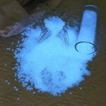 3-5mm Blue Luminous Sand Decoration Fish Tank Landscape Aquarium Fish Tank Sand - Image 3