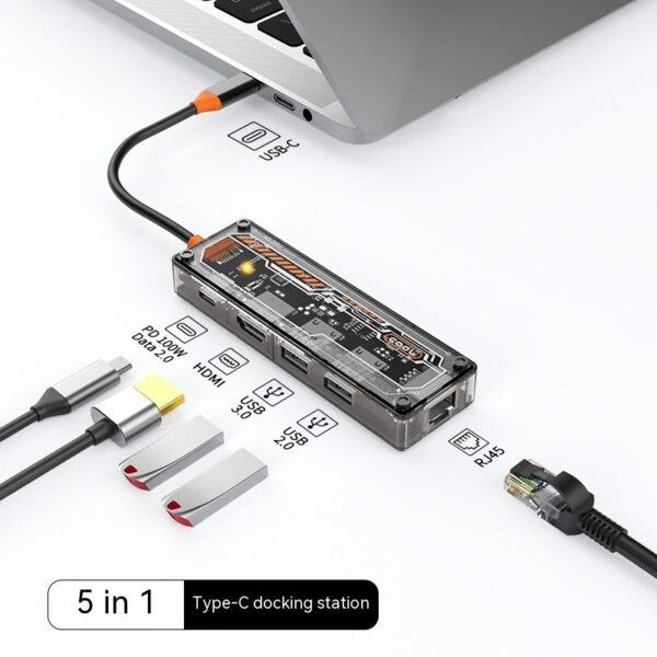 Hub Expansion Dock Notebook Computer Converter
