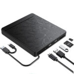 5-in-1 Multi-function External Optical Drive Notebook Computer Recording Machine Plug-in External - Image 2