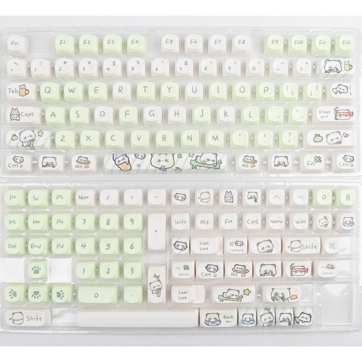 Sublimation Pbt Adapter Magnetic Shaft Wooting Key Cap For Keyboards - Image 5