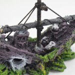 Aquarium Landscape Glass Fish Tank Decoration Small Net Boat - Image 4