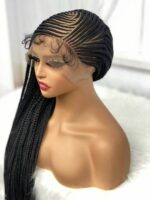 Long Straight Lace Chemical Fiber Wig Dreadlocks Headgear - Image 3
