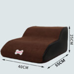 Small Dog Teddy On The Sofa To Bed Climbing Ladder Slope Model - Image 10