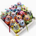 Cat Mint Colorful Mouse Plush Mouse Cat Toy Bell Funny Cat Pet Supplies 15 Boxed - Image 3