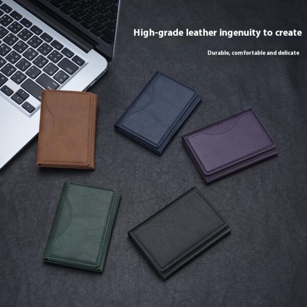 MagSafe Magnetic Card Holder Tri-fold Wallet Card Holder