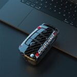 Carbon Fiber Style Car Key Cover - Image 2