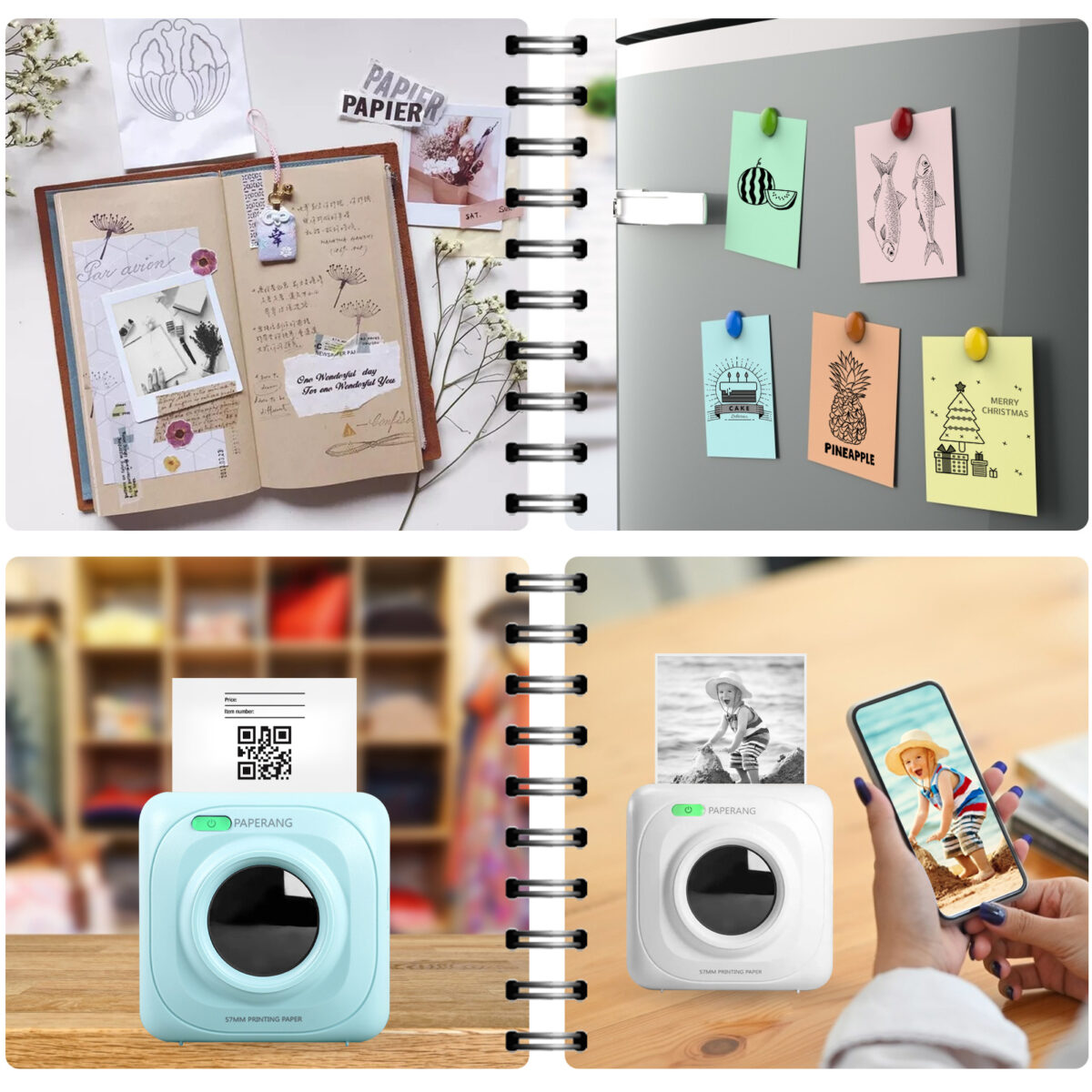 Pocket Portable Label Printer Home Bluetooth Thermal Sticker Smart - Image 5