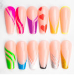 Manicure Drawing Phototherapy Painted Glue 3D Spray Paint Gel 12 Color Set Box - Image 3