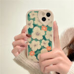 Watercolor Oil Painting Flower Phone Case - Image 3