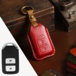 Full Leather Car Key Case Cowhide - Image 4
