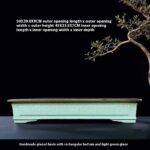 Handmade Retro Purple Sand Glaze Bonsai Flower Pot - Image 2
