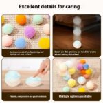 Cat Toy Color Mute Ball High Elasticity - Image 2