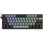 Key Mechanical Keyboard Two Colors Key CAP Computer E-sports Game MonochromeRGB Light - Image 9