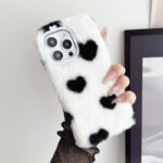 Japan And South Korea Plush Loving Heart Phone Case - Image 6