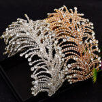 Handmade Chain Rhinestone Soft Silk Hair Accessories - Image 7