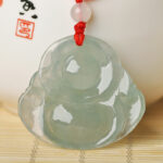 Jade Buddha Maitreya Buddha Pendant - Image 3